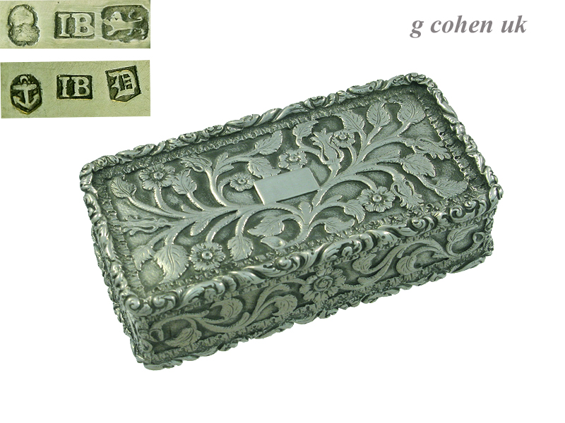 Georgian Silver Snuff Box 1827